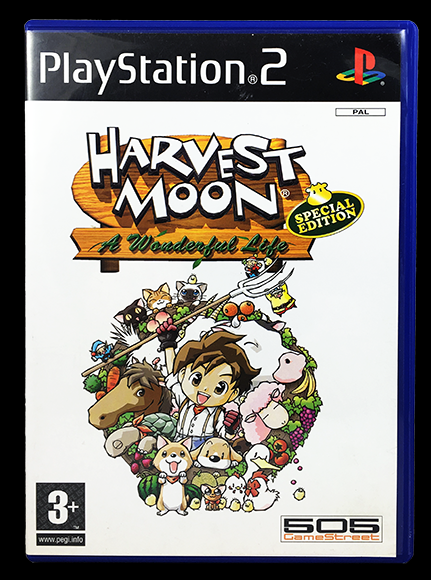 Harvest Moon: A Wonderful Life Special Edition (ps2) Very Good 