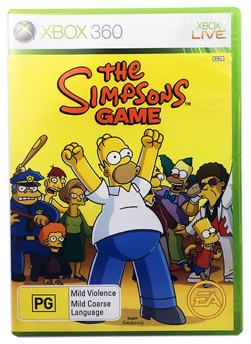 the simpsons game xbox 360 the simpsons game xbox 360