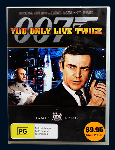 007 James Bond You Only Live Twice (DVD) VGC - Fast Free Post | eBay