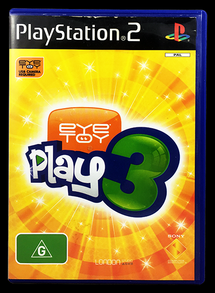EyeToy Play 3 Playstation 2 (PS2) VGC 