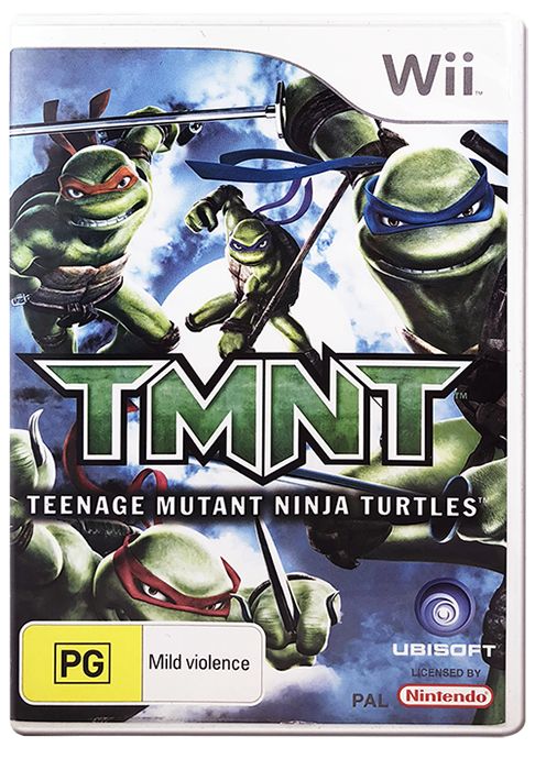 ninja turtles wii