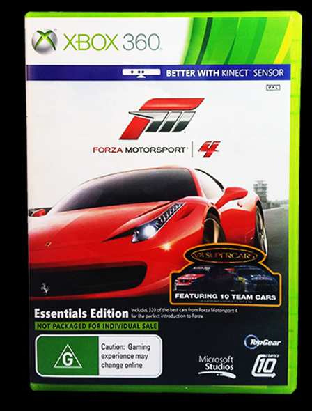forza motorsport 4 essentials edition xbox 360